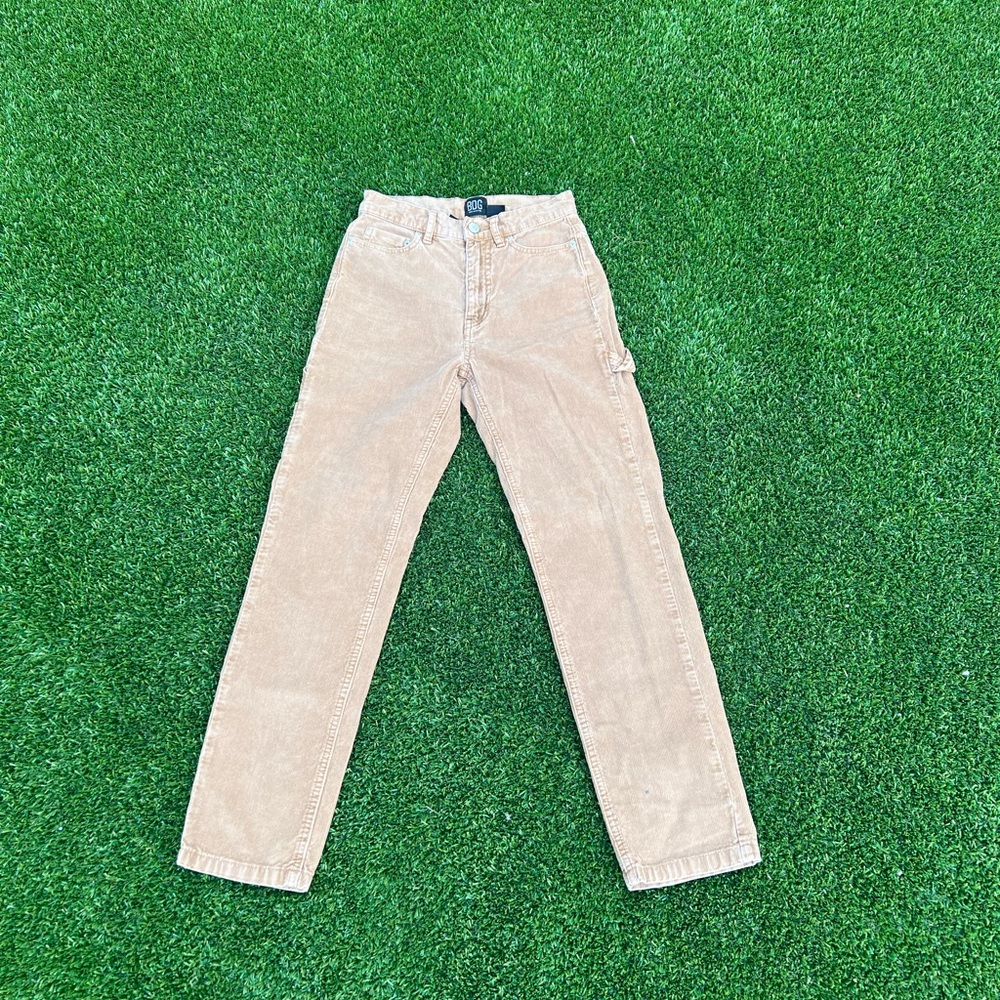 BDG corduroy HIGH-WAISTED slim straight pants